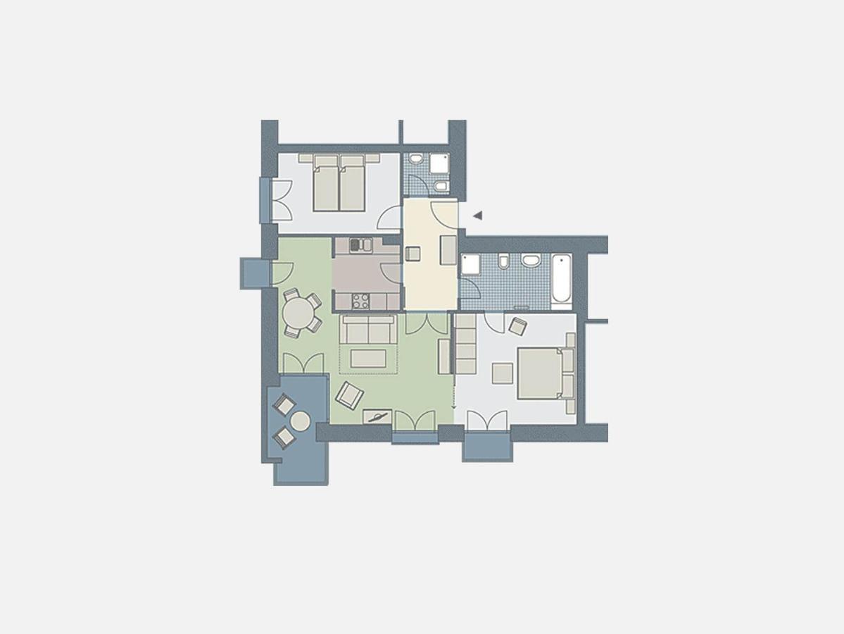 Kaiservillen Heringsdorf - Ferienwohnung Mit 2 Schlafzimmern Und Balkon D202 Exterior photo